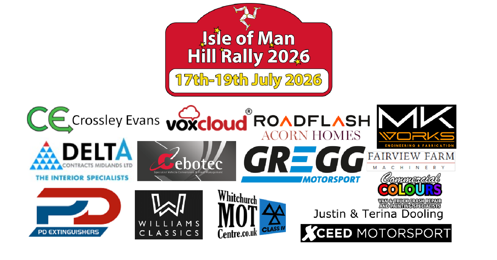 Isle of Man Hill Rally 2026 - Spectator-Info